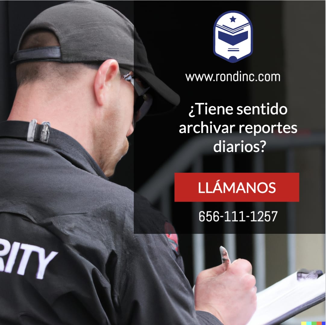 Control de Guardias Vigitales Rondiero Electronico Incidencias Reportes
